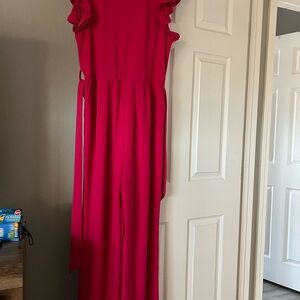 Elegant Pink Jumpsuit